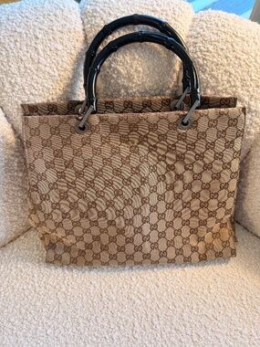Gucci Bamboo Handle Tote